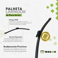 Kit Palhetas Híbridas Mouwa MH2618 + Traseira Outback 2009-2017: Visibilidade Impecável! - imagem 3