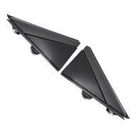Par Moldura Inferior Retrovisor Fiat 500 Lounge Air Dualogic 2009-2017 Black Piano - imagem 5