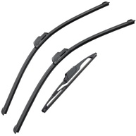 Kit 2 Palhetas Limpador Parabrisa Silicone Hyundai Creta 2017-2022 Premium - imagem 1