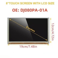 Tela Touchscreen HD 8" DJ080PA-01G para Suburban 2015-2018: Visibilidade e Precisão Aprimoradas - imagem 3