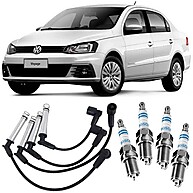 Kit Cabo Mahle + Vela Bosch Voyage 1.6 8V 2009 a 2018 - imagem 2