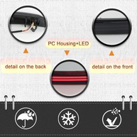 Kit Luzes LED Refletoras Traseiras Subaru Forester 2009-2018: Freio, Neblina e DRL - Plug and Play - imagem 4