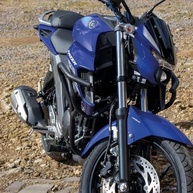 Protetor de Carenagem com Pedaleira para Yamaha Fazer FZ 25 (2018+) - Preto Fosco - imagem 5