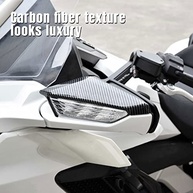 Capas de Acabamento Fibra de Carbono para Espelho Retrovisor Honda Gold Wing GL1800 (2018-2020) - imagem 3