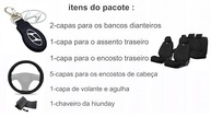 Capa de Banco Premium para Hyundai HB20 (2018-2024): Proteção e Estilo - imagem 5