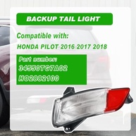 Luz de Para-choque Traseira Esquerda para Honda Pilot 2016-2018 - Segurança e Estilo - imagem 3