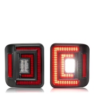 Luzes Traseiras LED SUPAREE para Jeep Wrangler JL 2018-2025: Freio, Ré e Seta Integrados - imagem 1