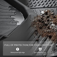 Tapetes KELCSEECS Personalizados para BMW X3 2018-2024 (Pneu Sobressalente) - Proteção Total - imagem 5