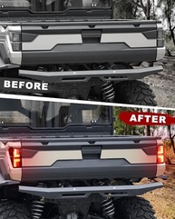Luzes Traseiras LED Vermelhas para Polaris Ranger 1000/XP/Crew (2018-2025) - Upgrade Essencial - imagem 4