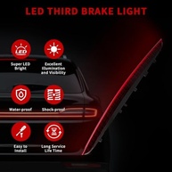 Terceira Luz de Freio LED para Lincoln MKX 2016-2018 (FA1Z-13A613-AB) - Segurança e Estilo - imagem 5