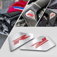 Capa Lateral Moldura Aço Inox para Honda CBR650R CB650R 2019-2025 (Vermelho Sólido) - imagem 1