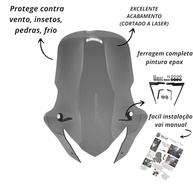 Para-brisa Bolha Fumê XRE 300 (2019+) - Proteção e Estilo para Sua Honda - imagem 5