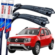 Par de Palhetas Limpador Parabrisa Bosch Aerofit Duster 2011-2019 Original - imagem 2
