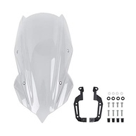 Para-brisa Esportivo Fumaça Leve para Kawasaki Z400 (2019-2024) - Viseira de Bolha Dupla - imagem 2