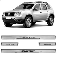 Jogo Soleira Porta Adesivo Resinada Duster 2010-2019: Proteção e Estilo Premium - imagem 2