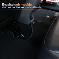 Tapete Premium Aveludado Personalizado Lanzi para Ford Focus (2015-2019) - Ajuste Perfeito e Proteção - imagem 4