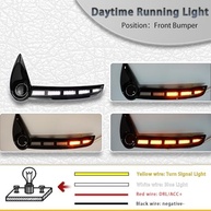 Luz Diurna LED Sequencial Âmbar para Lexus UX 2019-2025: Estilo e Segurança - imagem 3