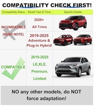 Luzes de Grade LED Brancas para Toyota RAV4 5ª Geração (2019-2025) - Estilo Raptor e Segurança - imagem 3