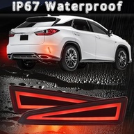Refletor de Para-choque LED para Lexus RX350/RX450H 2016-2019: Sequencial, DRL e Freio Vermelho | OEM 8191048050 - imagem 5