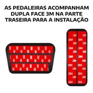 Pedaleira Aço Inox Esportiva Chevrolet Tracker 2012-2019 Automática - imagem 4