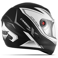 Capacete Fechado Mixs Fokker Carbon X 2019 Fosco Grafite - Proteção e Estilo para Sua Pilotagem - imagem 5