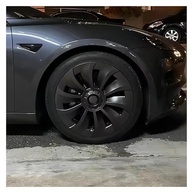 Kit 4 Calotas Aro 19" Tesla Model 3 2020-2023 - Acabamento Preto Brilhante - imagem 5