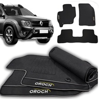 Jogo de Tapetes Automotivos Emborrachados para Renault Oroch 2020-2025 (3 Peças) - imagem 1