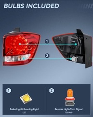 Lanterna Traseira Dodge Journey 2011-2020 Passageiro - Nilight Qualidade DOT - imagem 3