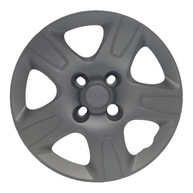 Kit 4 Calotas Aro 14 Preto Fosco - Design Esportivo para Fiat Strada 2013-2020 - imagem 3