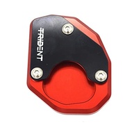 Amplie a Estabilidade da Sua Triumph TRIDENT 660 2021 com Suporte de Pé Lateral Premium (Vermelho) - imagem 3