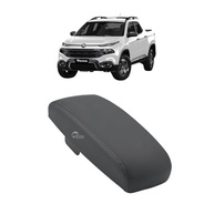 Tampa de Apoio de Braço Preta para Fiat Toro (2016-2021) - Acabamento Premium - imagem 2