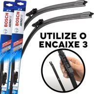 Kit Palhetas Limpador Parabrisa Bosch Aerofit Duster 2021-2025 Original - imagem 3