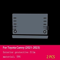 Proteção Premium para Toyota Camry 2021-2023: Película TPU Antiarranhões e Poeira para Tela de Navegação - imagem 3