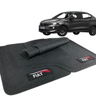 Jogo de Tapetes Automotivos em Borracha Personalizado com Logo para Fiat Cronos (2021-2024) - 5 Peças - imagem 2
