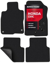 Tapetes 3D Personalizados para Honda Civic 2016-2021 (10ª Geração) - Proteção Total e Estilo - imagem 2