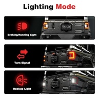 Lanternas Traseiras LED Yitrust para Jeep Wrangler JL 2018-2022 - Design Envolvente e Iluminação Potente - imagem 4