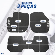 Jogo de Tapetes Emborrachados Premium para Honda HR-V 2019-2022: Proteção Impermeável e Estilo - imagem 3