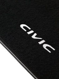 Tapete Carpete Honda Civic 2017-2022 5mm c/ Presilha - Proteção e Estilo Premium - imagem 4