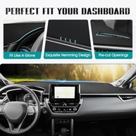 Capa de Painel FIILINES para Toyota Corolla Cross 2022-2026: Proteção Antiderrapante e Sem Reflexos - imagem 4
