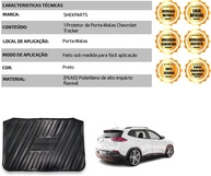 Protetor de Porta-Malas Tracker 2021-2023: Bandeja Em Relevo Premium - imagem 3