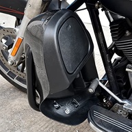 Carenagens de Perna Ventiladas Fibra de Carbono para Harley Touring 2014-2023 | Conforto e Estilo - imagem 3
