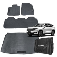 Tapete Borracha Haval H6 2023-2025 Impermeável + Bolsa Organizadora - imagem 2