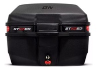 Bauleto Stoned 35L para Moto Honda Titan 160 (2016-2023) - Bagageiro Completo com Faixa Preta - imagem 3
