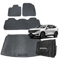 Tapete Borracha Haval H6 2023-2025 Impermeável + Bolsa Organizadora - imagem 1