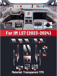 Proteção Premium para Central Multimídia IM LS7 ZHIJI 2023 2024 - Película TPU Anti-Risco - imagem 3