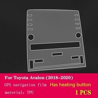 Proteja seu Toyota Avalon 2018-2023: Película TPU Antiarranhões para Tela GPS - imagem 2