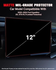 Protetor de Tela Fosco ASZSK 12" para Ford Expedition 2022-2024: Adeus Brilho e Marcas! - imagem 3