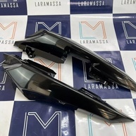 Rabeta Lateral Injetada Preta Paramotos para Yamaha Factor 150 (2016-2024) - Estilo e Proteção - imagem 3