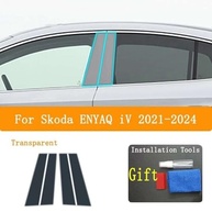 Proteção Premium para Skoda ENYAQ iV 2021-2024: Película TPU Anti-Arranhões para Painel e Navegação - imagem 4