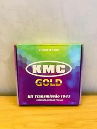 Kit Relação KMC Gold Bros 160 XRE 190 (2015-2024) - Corrente Retentora 428ELO - imagem 2